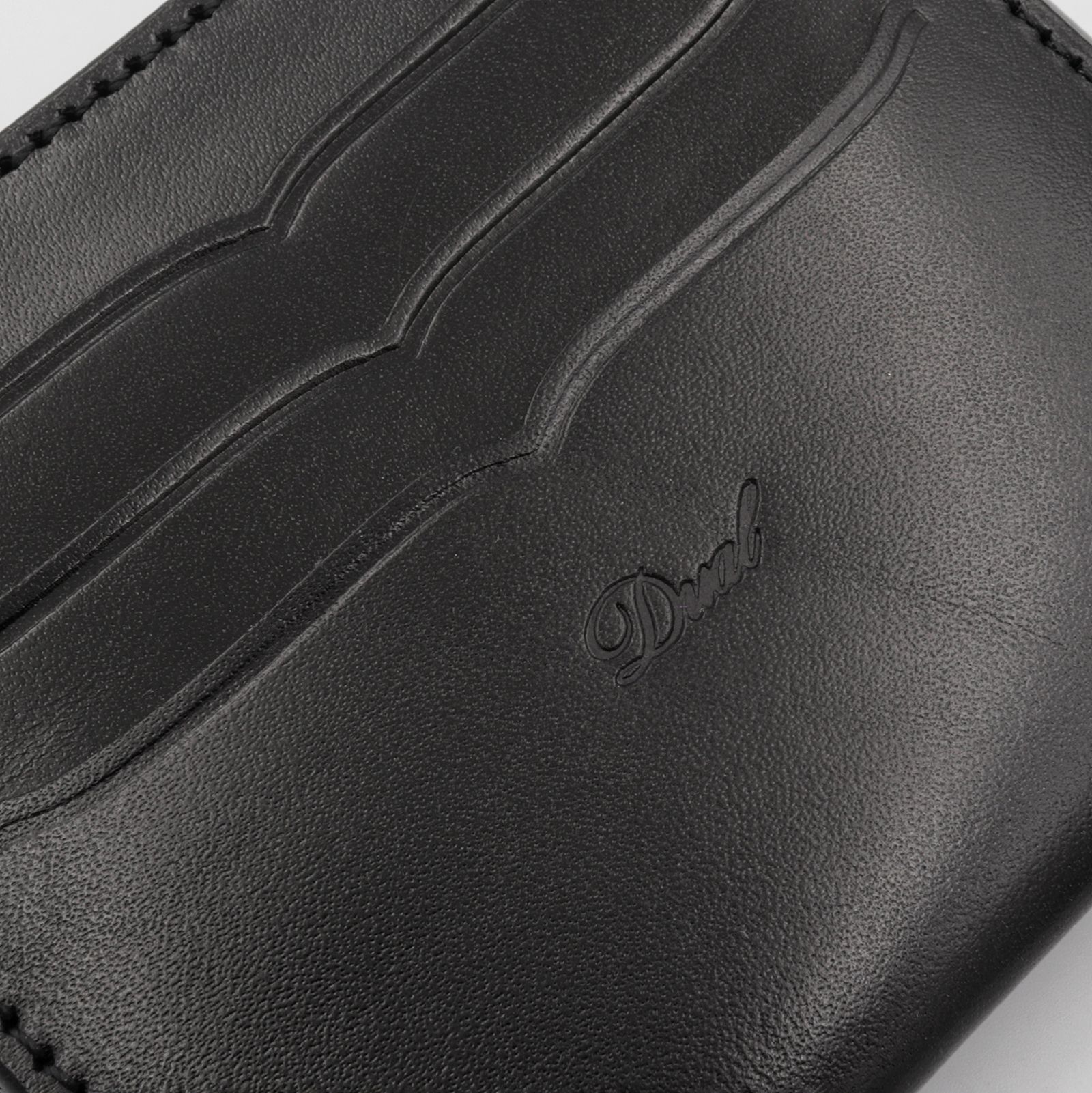 【Dual】スリムウォレット サドルプルアップ ブラック