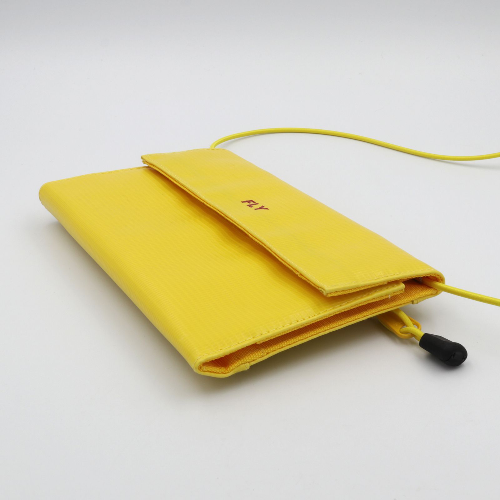 「FLY Long Wallet」ショルダーウォレットXL イエロー