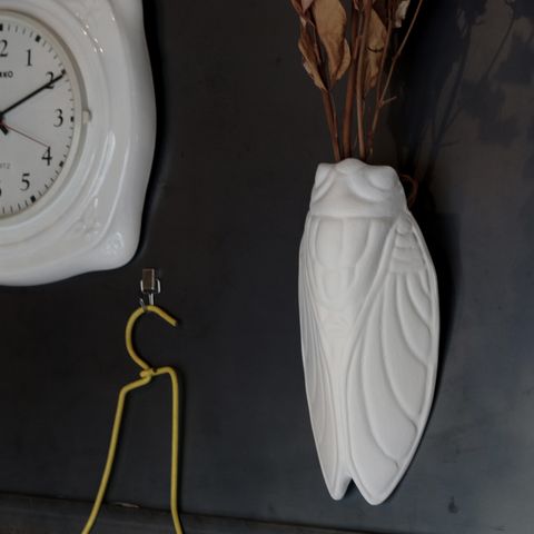 「plaster Cigale」オブジェ フラワーベース