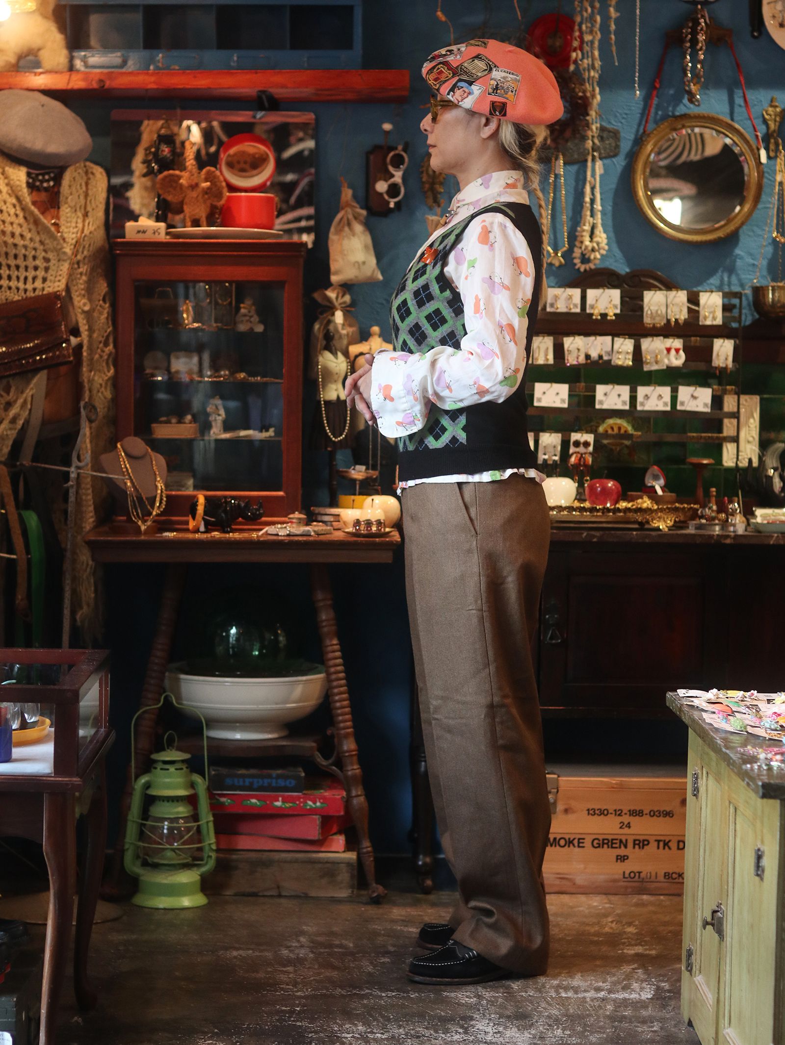 「BRITISH ARMY ALL RANKS No.2 DRESS WOOL TROUSERS」ユーズド イギリス 1990-2000s