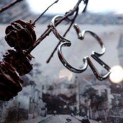 「TRUMP CROVER JEWEL CUFF」イヤーカフ シルバー