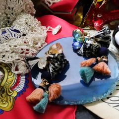 「pyramide」ピアス【CIRQUE de sachikoism】
