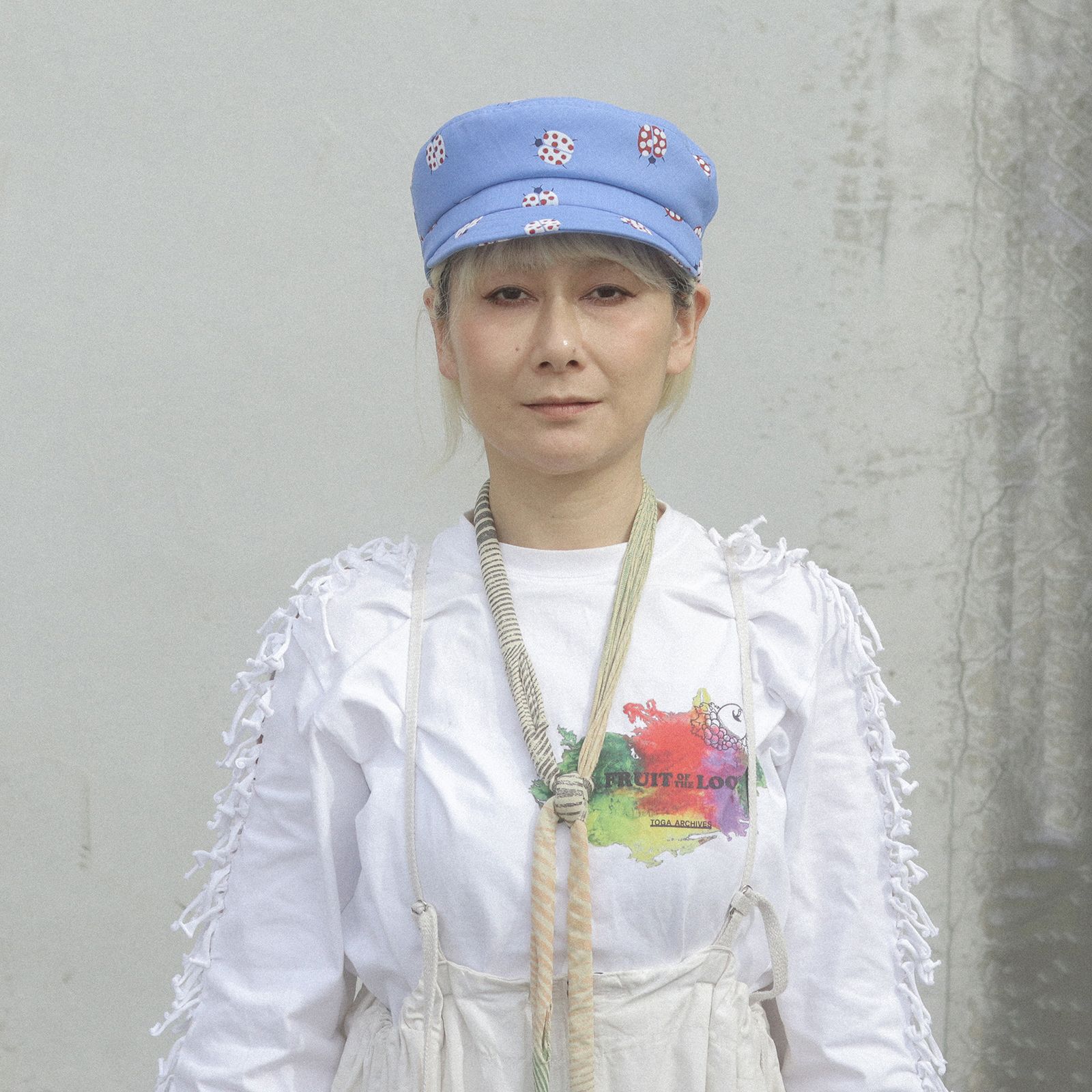 【送料無料対象外】レディバグプリントキャップ ゼニスブルー