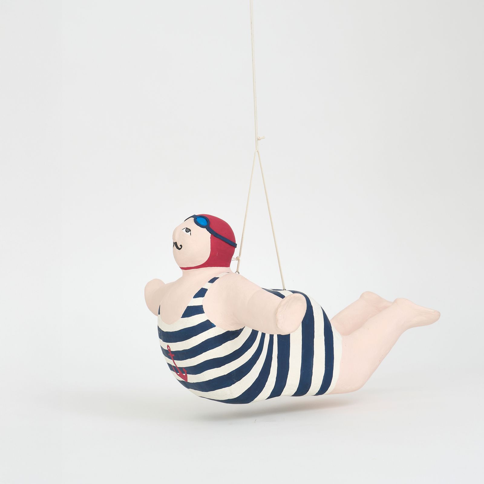 PAPIER MACHE HANGING DIVER 【BATELA】