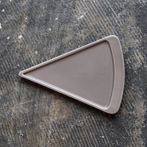 「SHORT CAKE PLATE」グレー