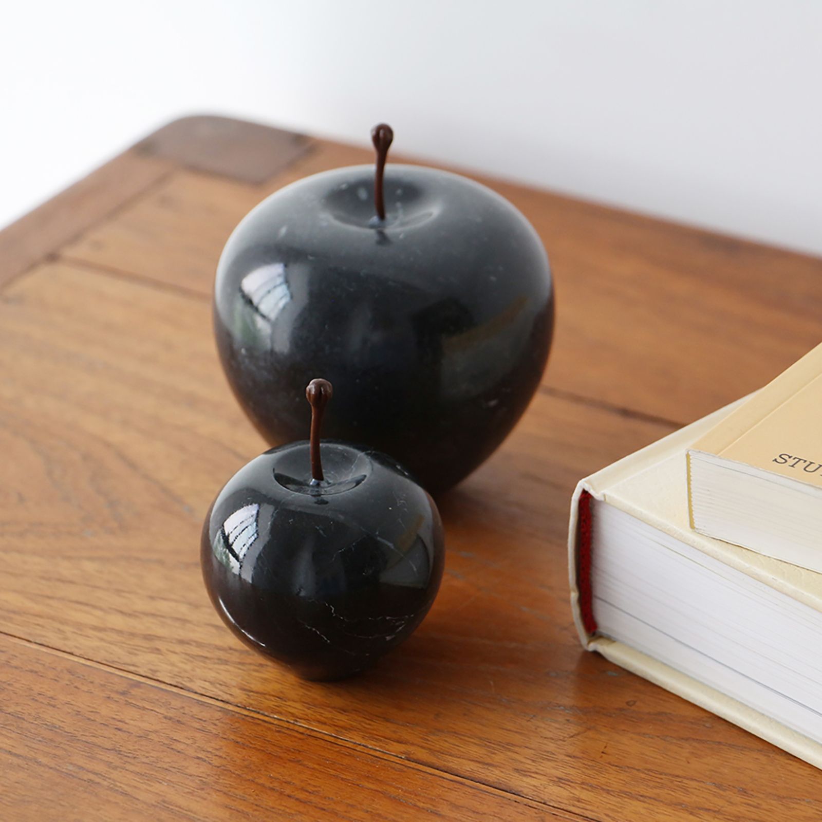 「Marble Apple Large」Black