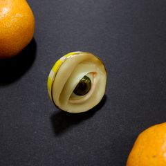 「目」リング イエローB