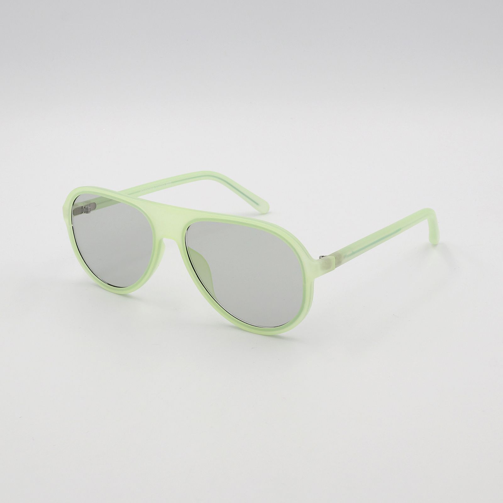「Robyn」POLYFONIA STUDIO Session "Carole Baijings  Ciqi" Sunglasses Lime Haze x Light Gray Lens