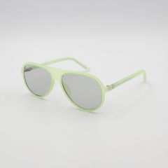 「Robyn」POLYFONIA STUDIO Session "Carole Baijings  Ciqi" Sunglasses Lime Haze x Light Gray Lens