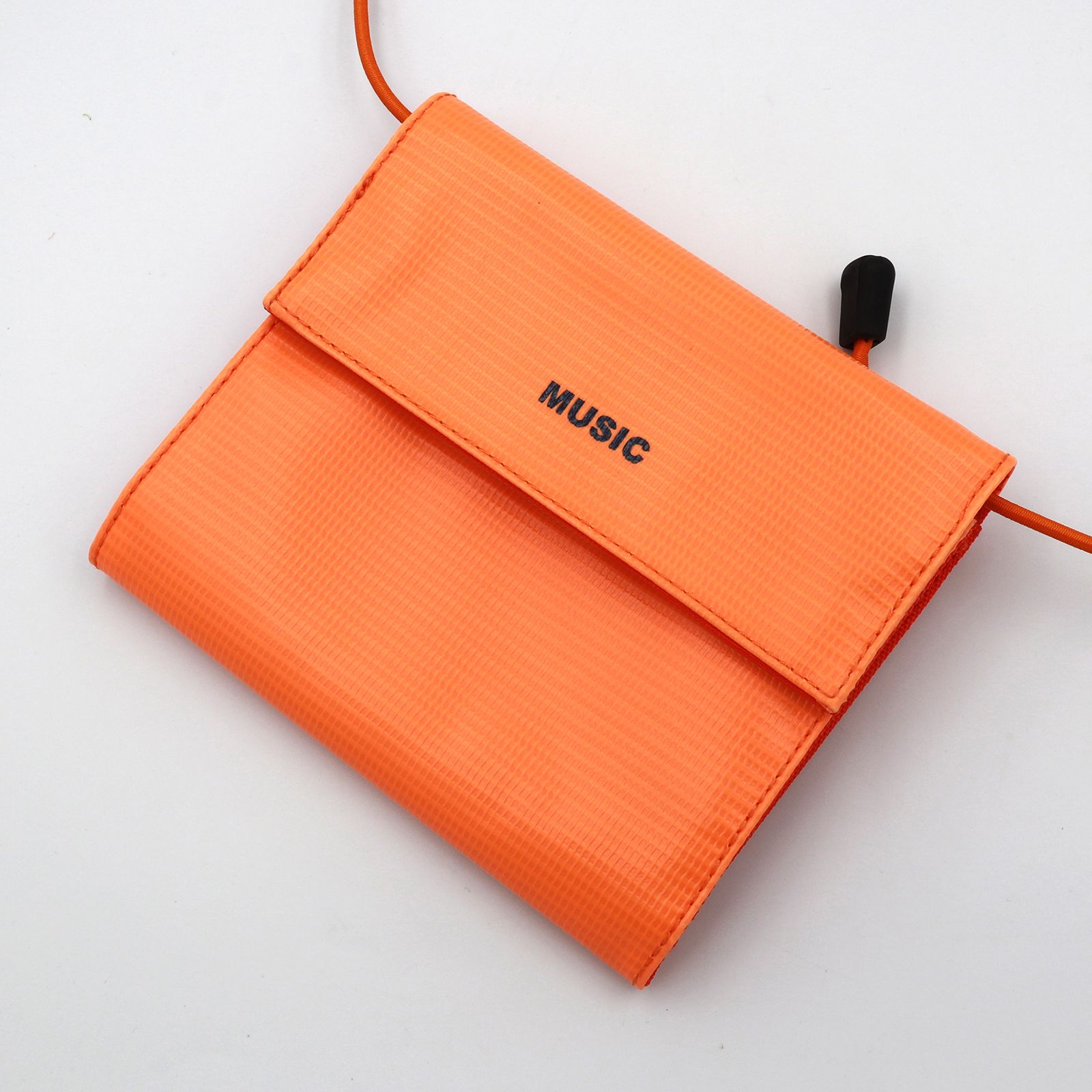 「MUSI Wallet」ショルダーウォレットL オレンジ