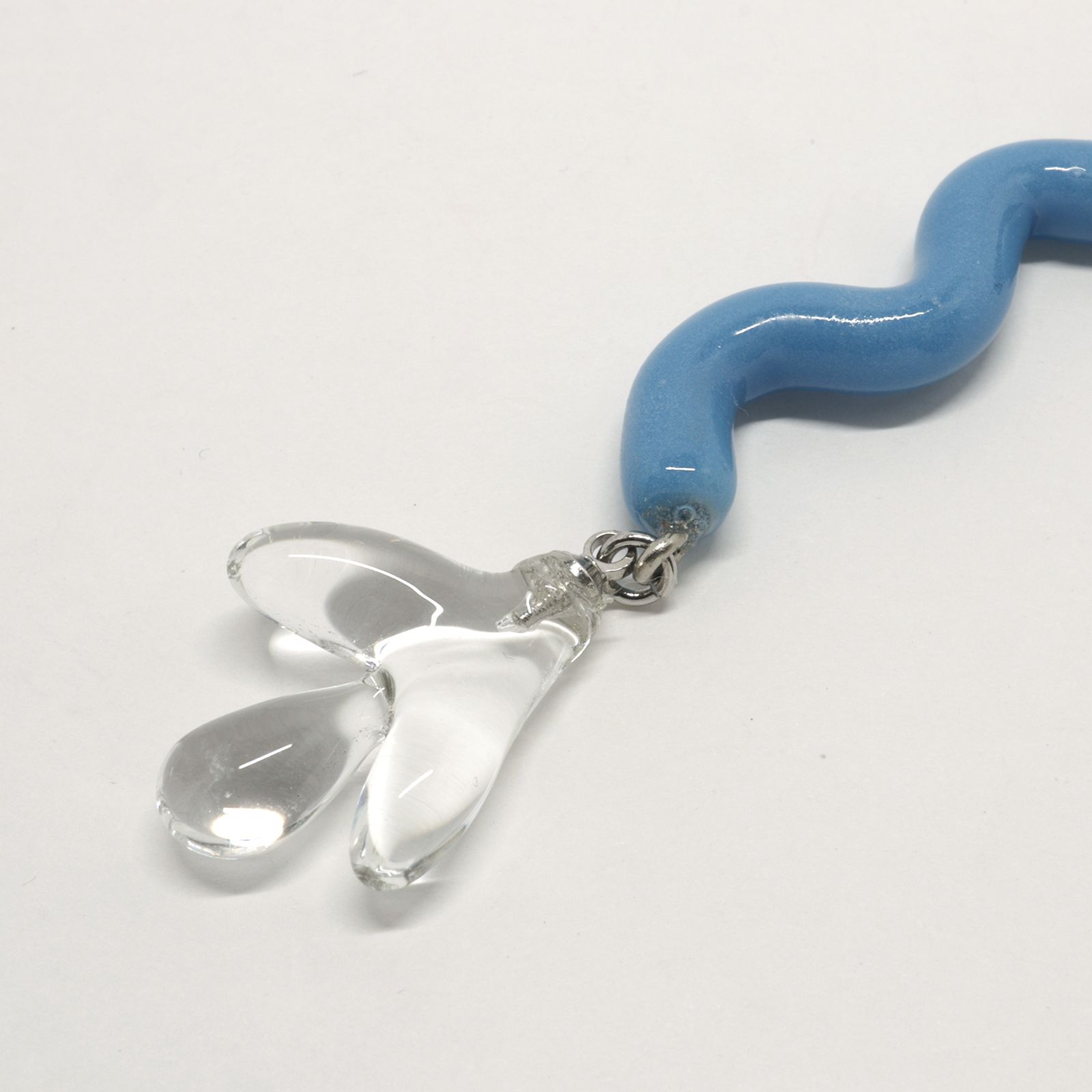 「Matisse Pierce Long」ピアス（片耳） ブラック×クリア