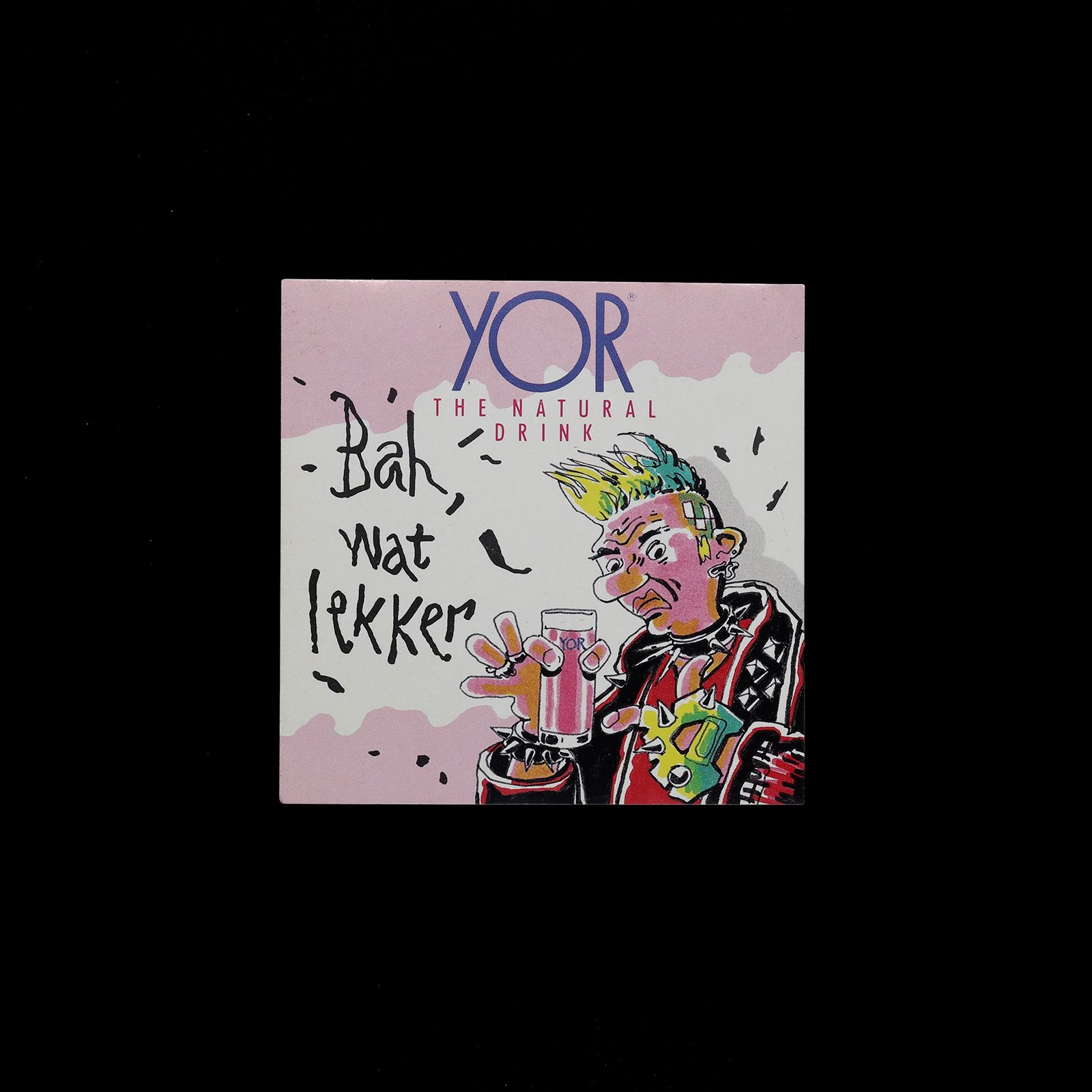 「YOR」ヴィンテージステッカー ヨーロッパ