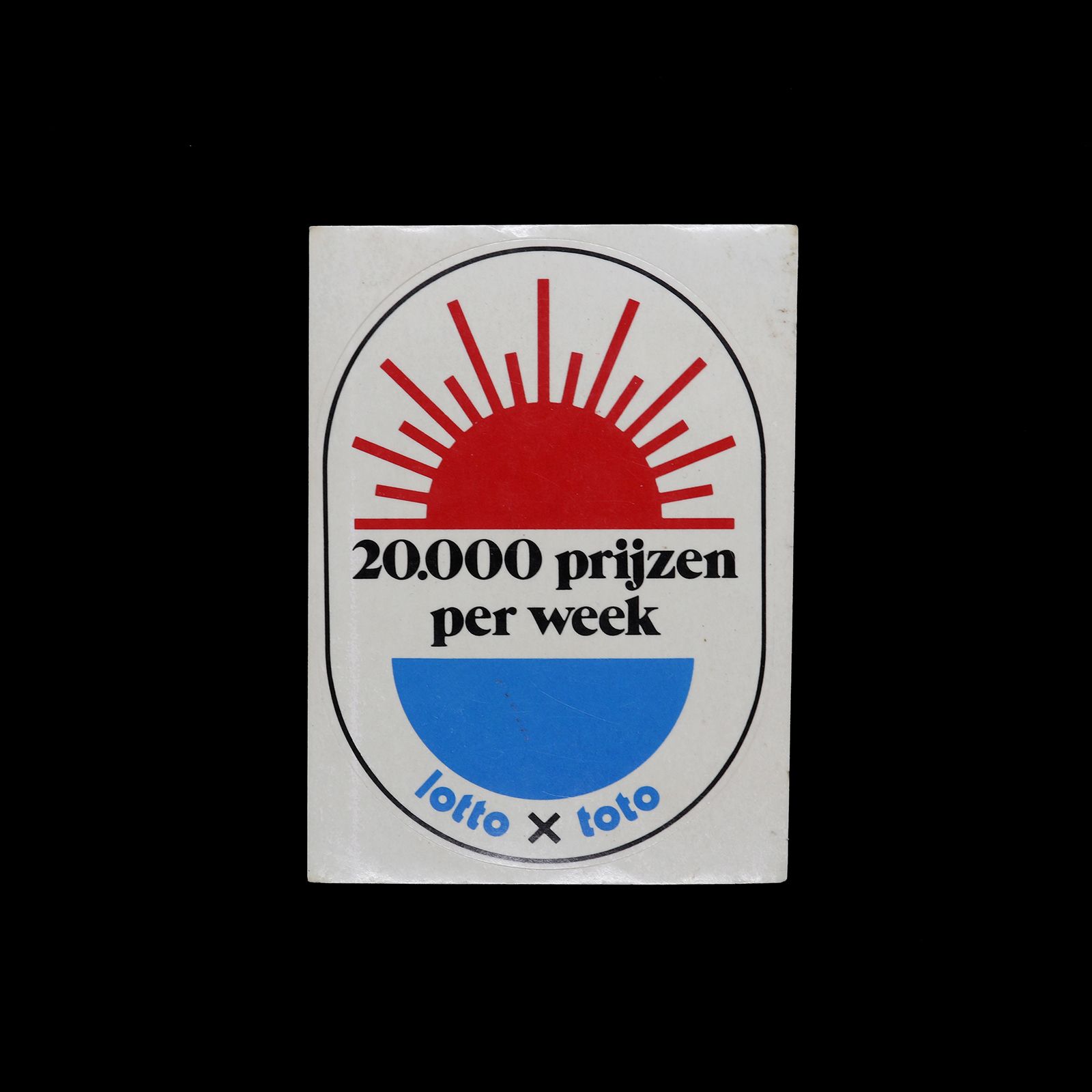 「lotto × toto」ヴィンテージステッカー ヨーロッパ