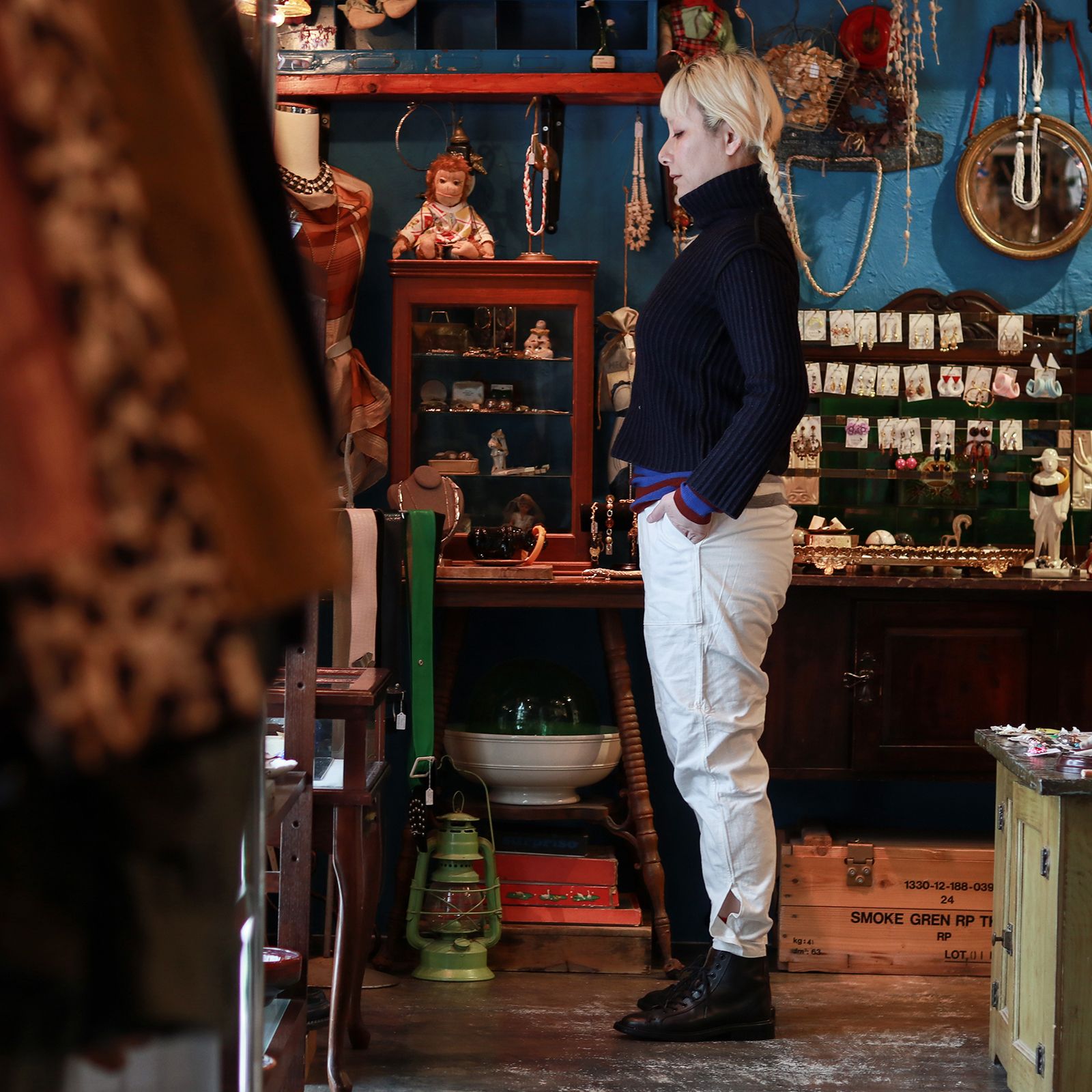 「ロシア軍 リメイクベイカーポケットスリーピングパンツ」デッドストックリメイク ロシア 1980s