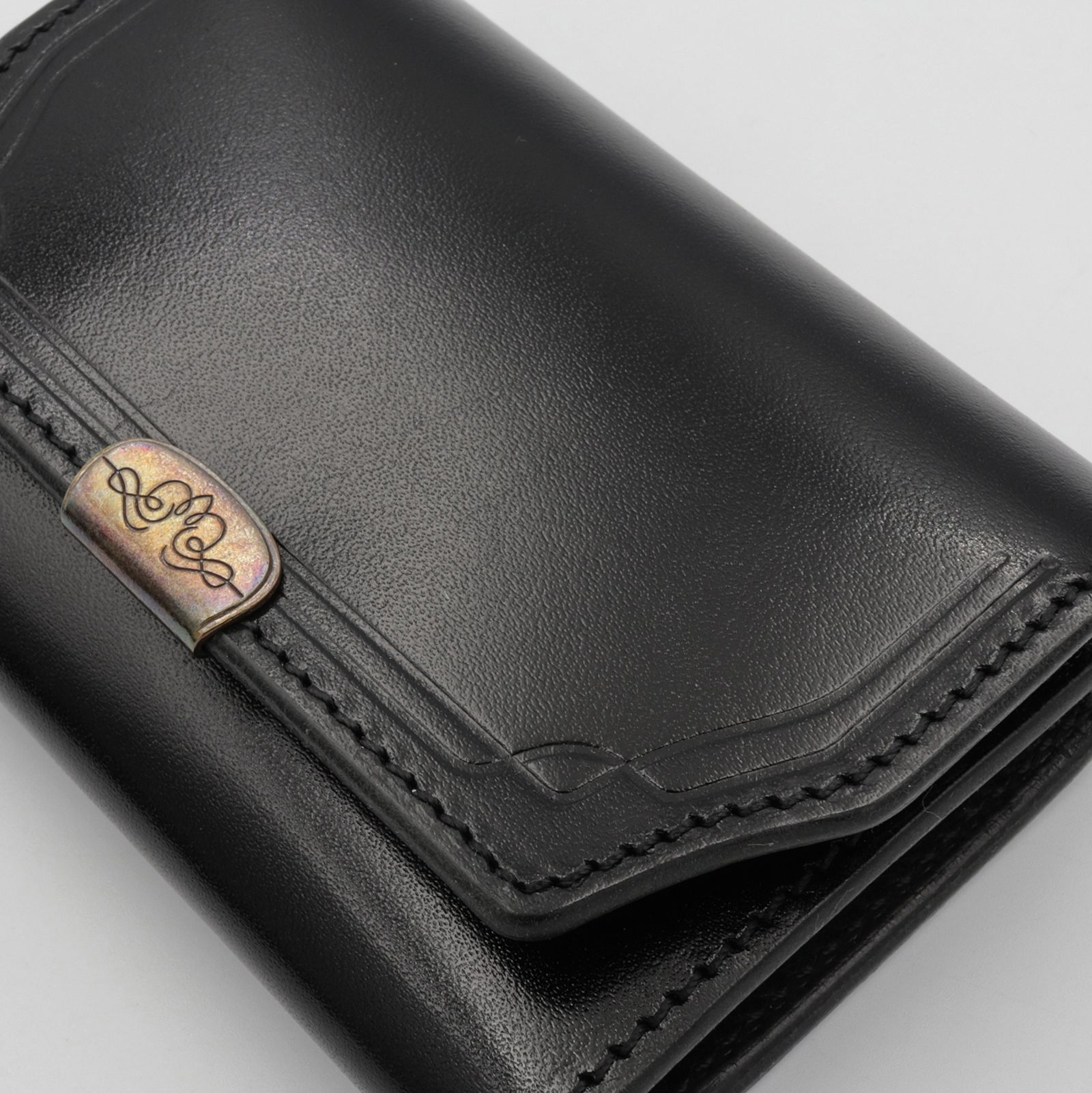 【Dual】コイン＆キーケース サドルプルアップ ブラック