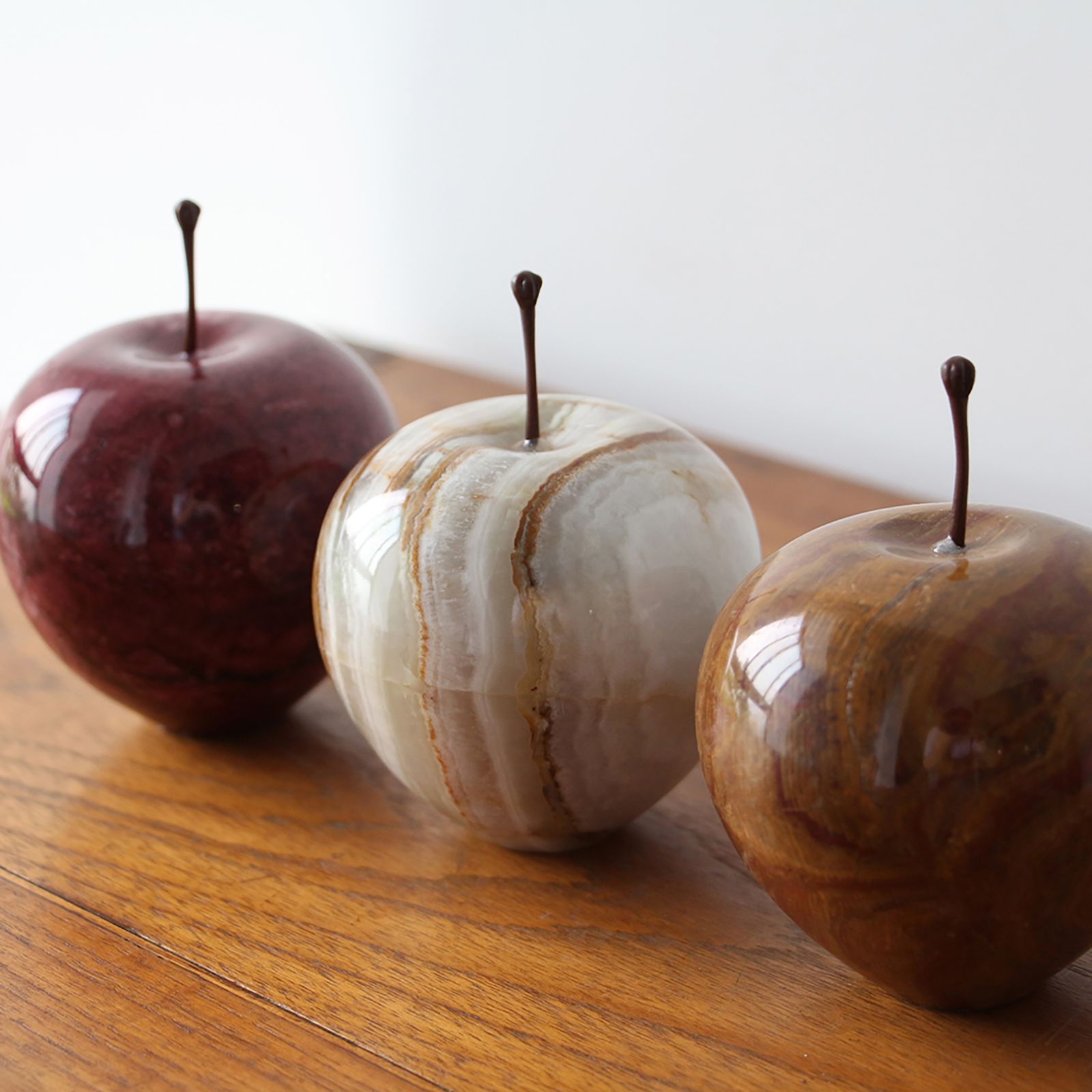 「Marble Apple Large」Stripe