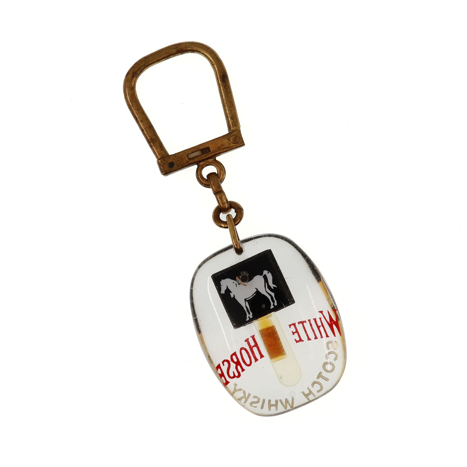 SCOTCH WHITE HORSE スコッチ ホワイトホース ブルボンキーホルダー
