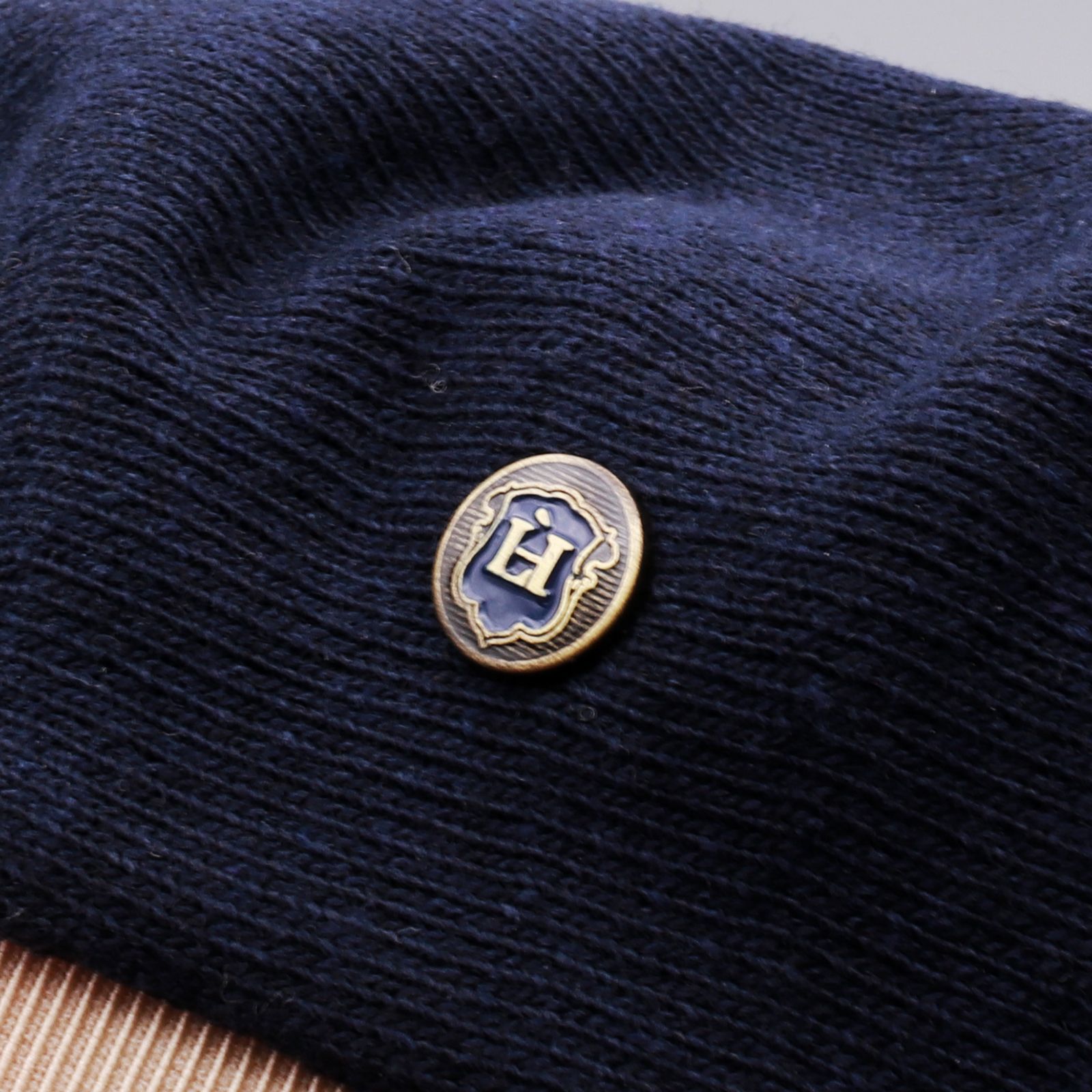 「ESTELA Jean brut」コットンバスクベレー