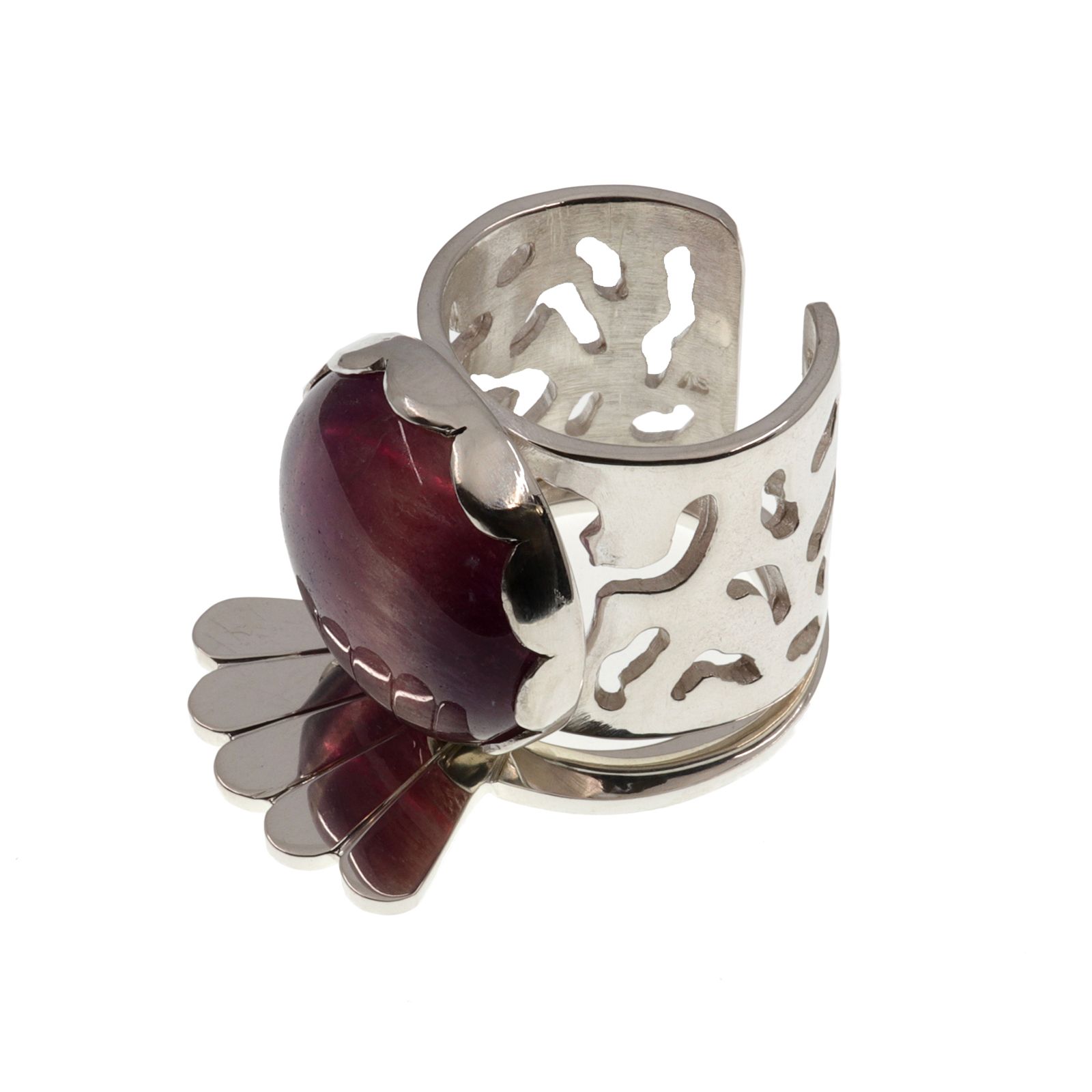 「PEACOCK EYERLUSH RING」リング