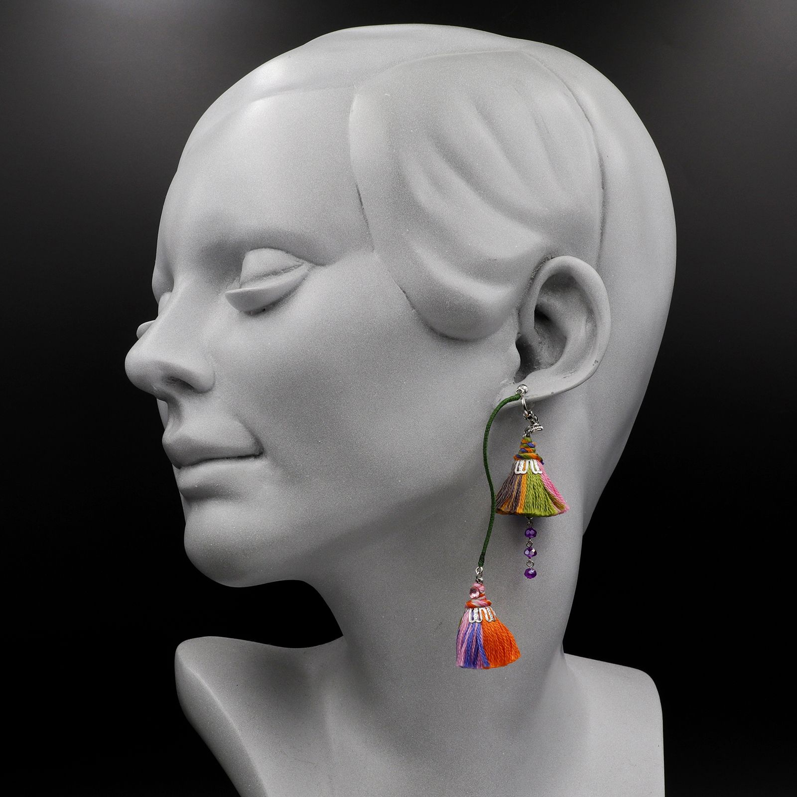 「Le conte de Pamellah つり鐘」イヤリング