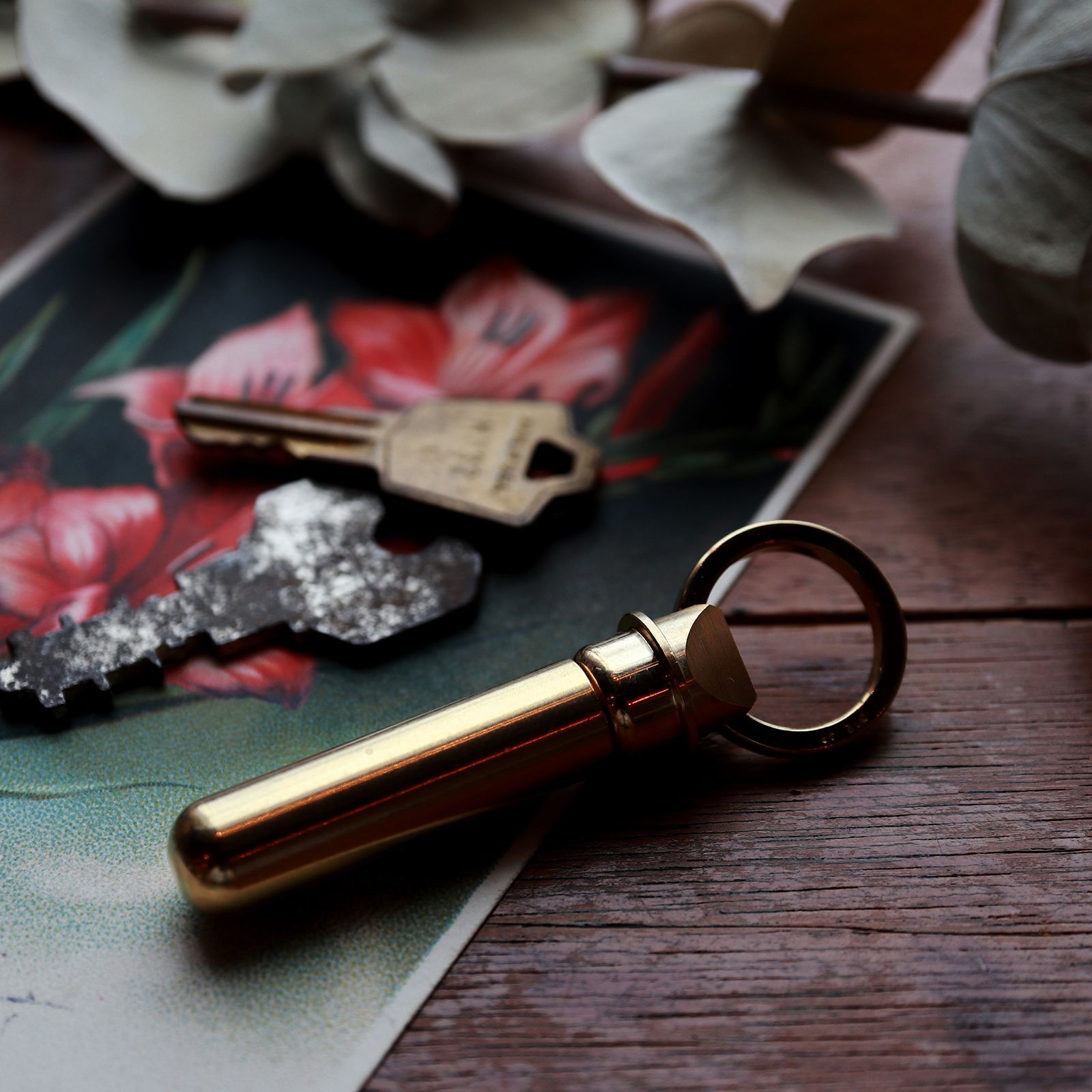 「Bullet Key Ring」キーリング ブラス
