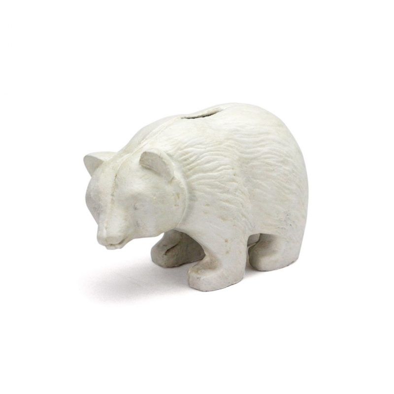 Iron Bear Bank "White"