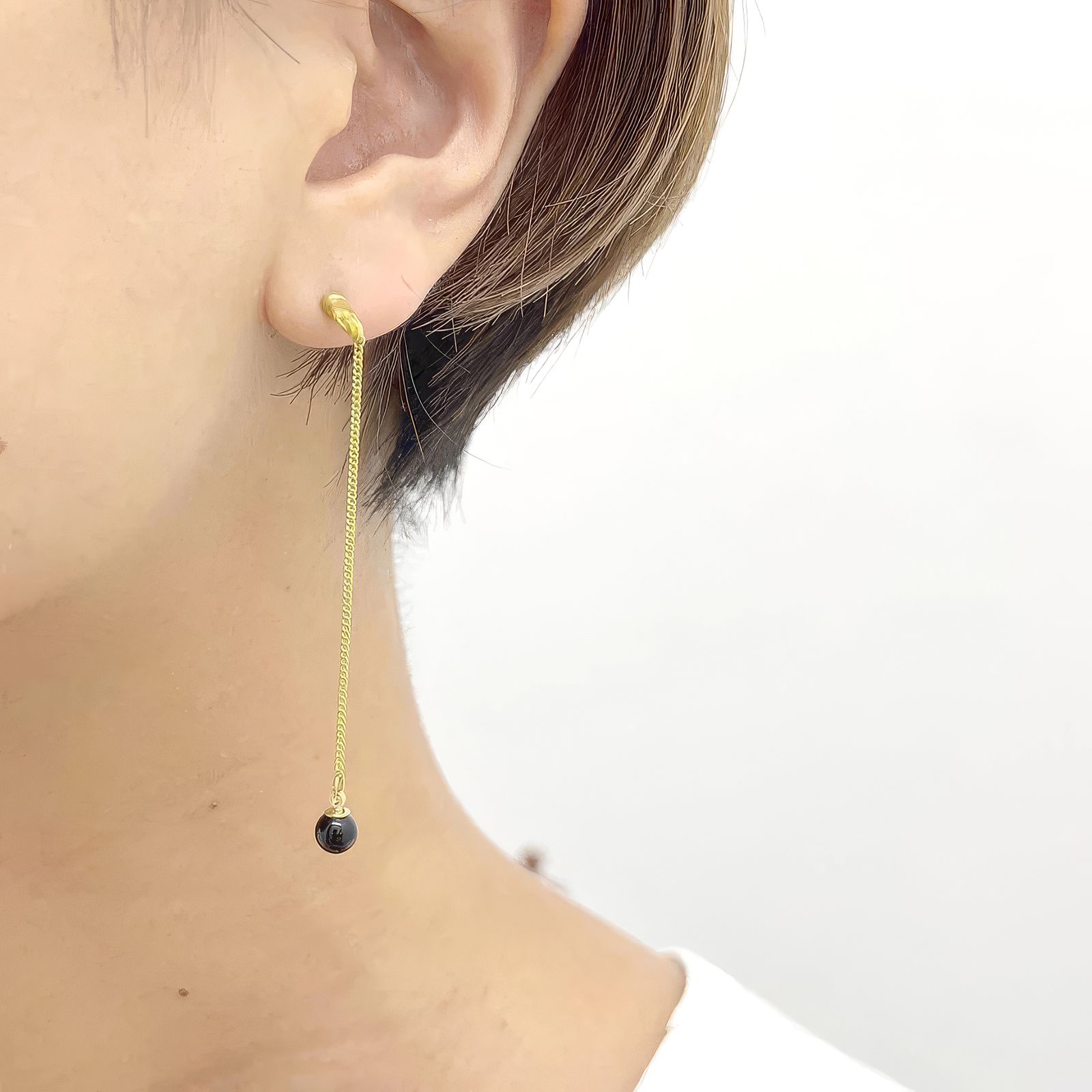 「hypnosis pierce」ピアス ブラック