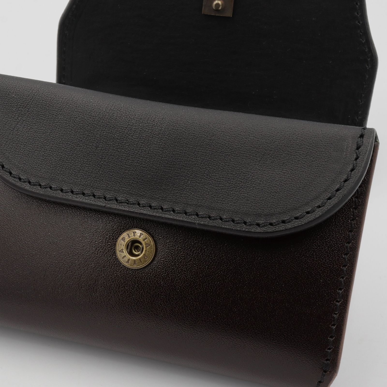 【Dual】コイン＆キーケース サドルプルアップ チョコ