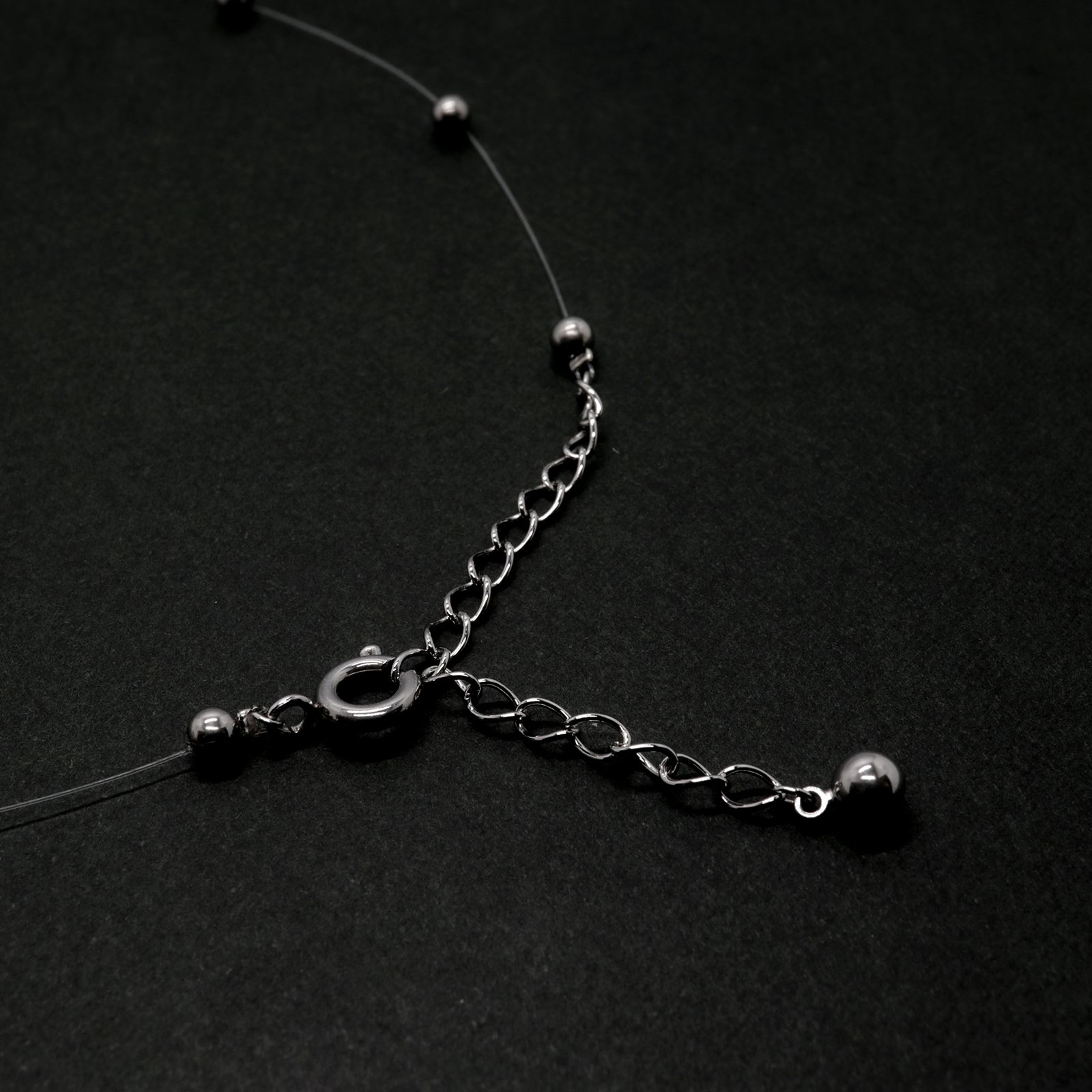 「point nacklace hypoallergenic」ネックレス ステンレスバージョン