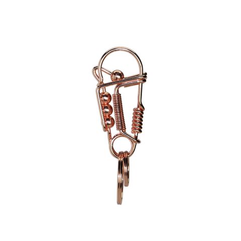Metal Wire Carabiner コッパー