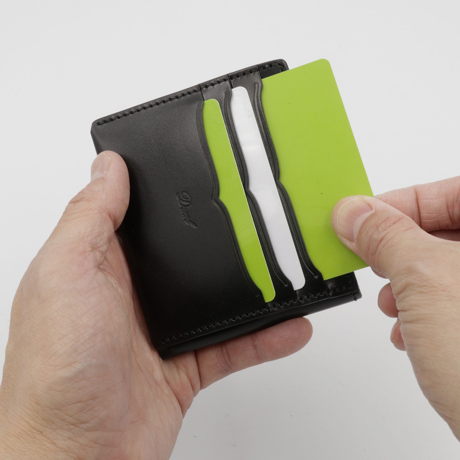 【Dual】スリムウォレット サドルプルアップ チョコ