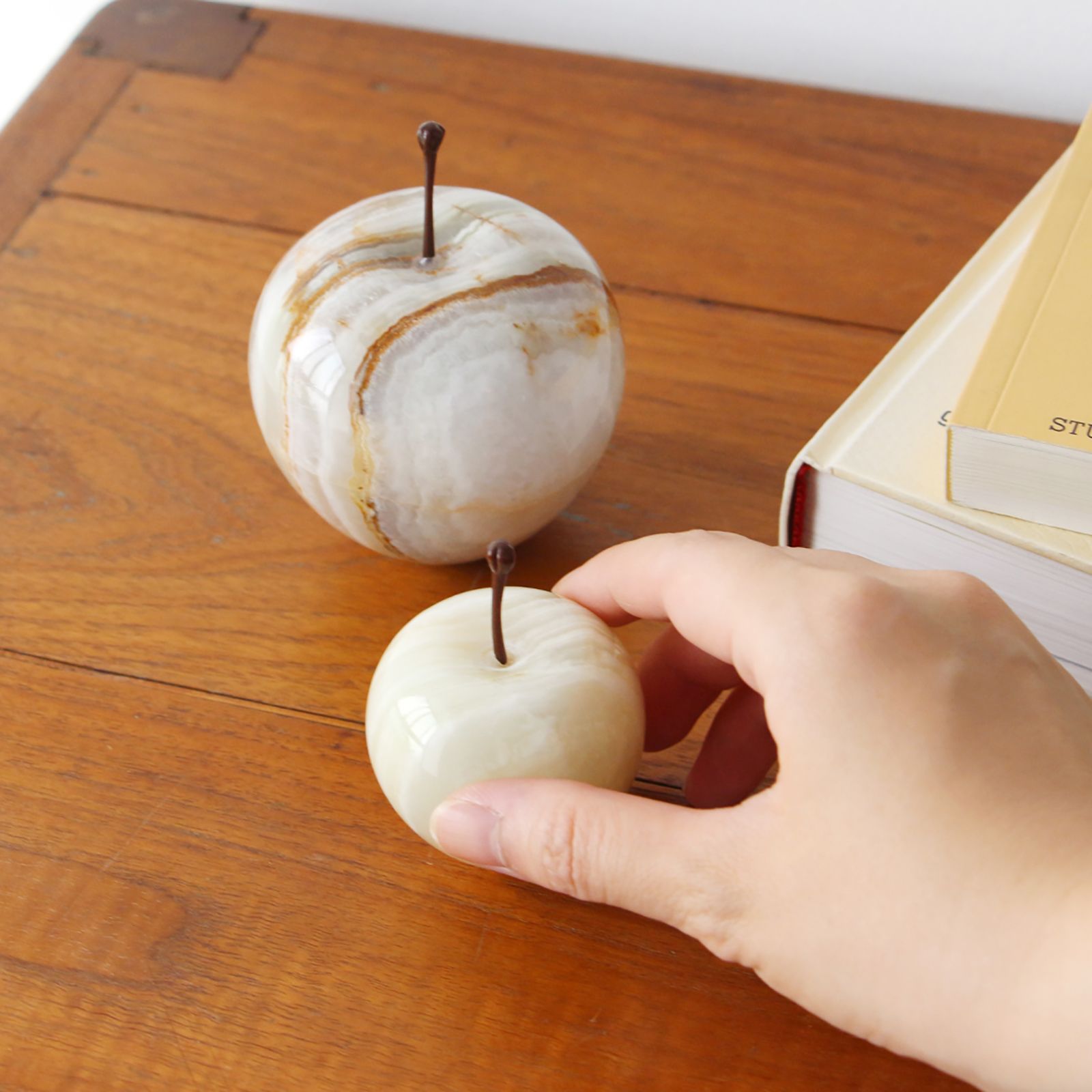「Marble Apple Large」Stripe
