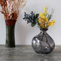 "FLASK VASE Mauve Taupe"Lubech Living デンマーク