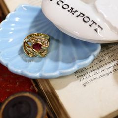 「ルージュノット」デッドストックリング イギリス