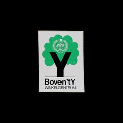 「Boven't Y WINKELCENTRUM」ヴィンテージステッカー ヨーロッパ