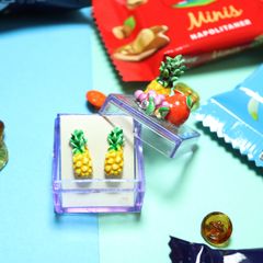 「80s BOXパイナップル」 ピアス イギリス