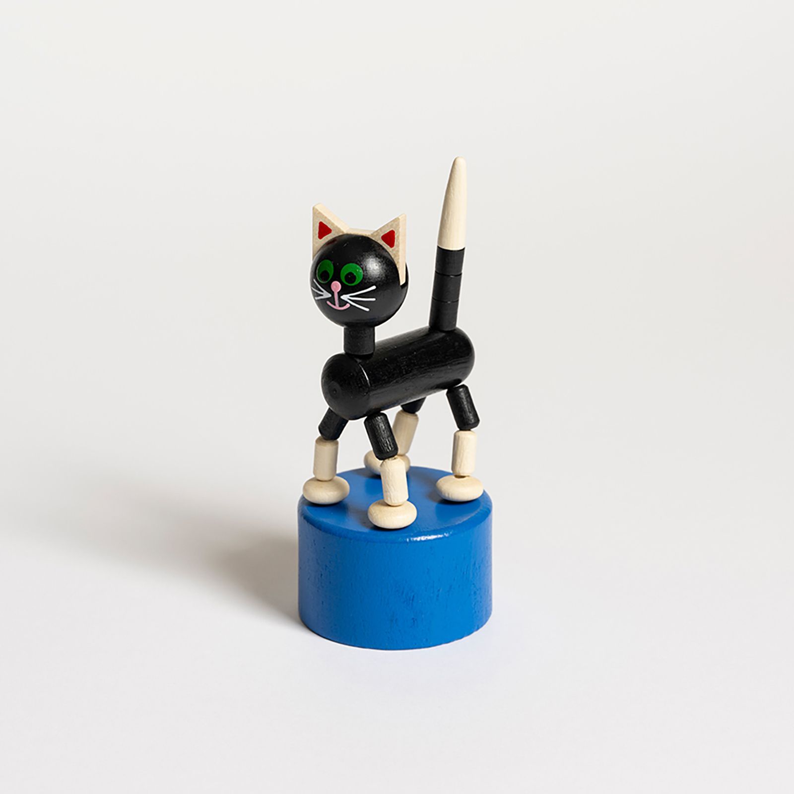 「Black Cat」DETOA Wooden Push Toy