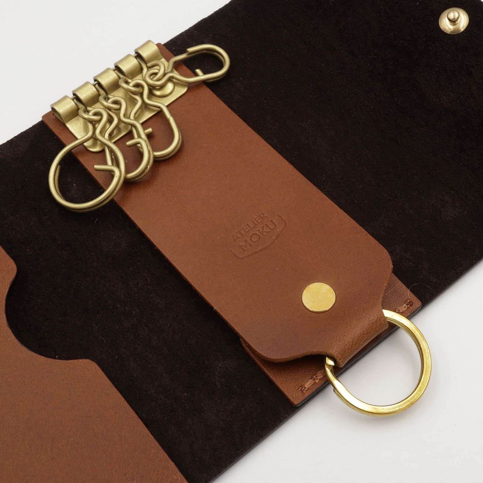 「Rich Koron Buttero」キーケース whiskey