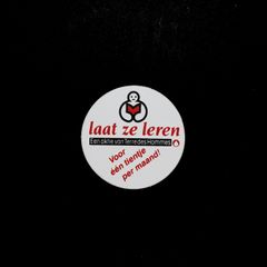 「Laat ze Ielen」ヴィンテージステッカー ヨーロッパ