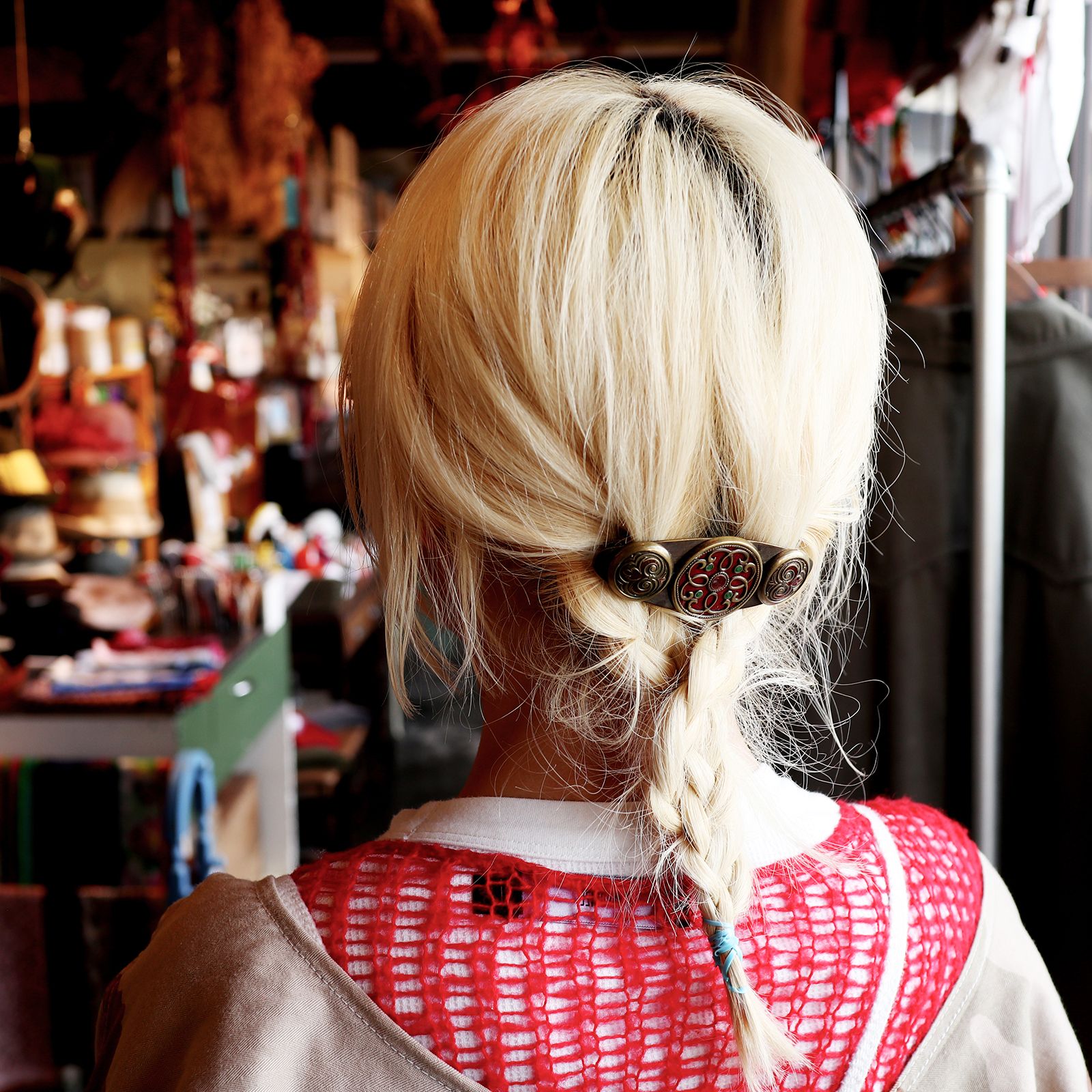 「トリプルメダリオン」ヘッドアクセ フランス