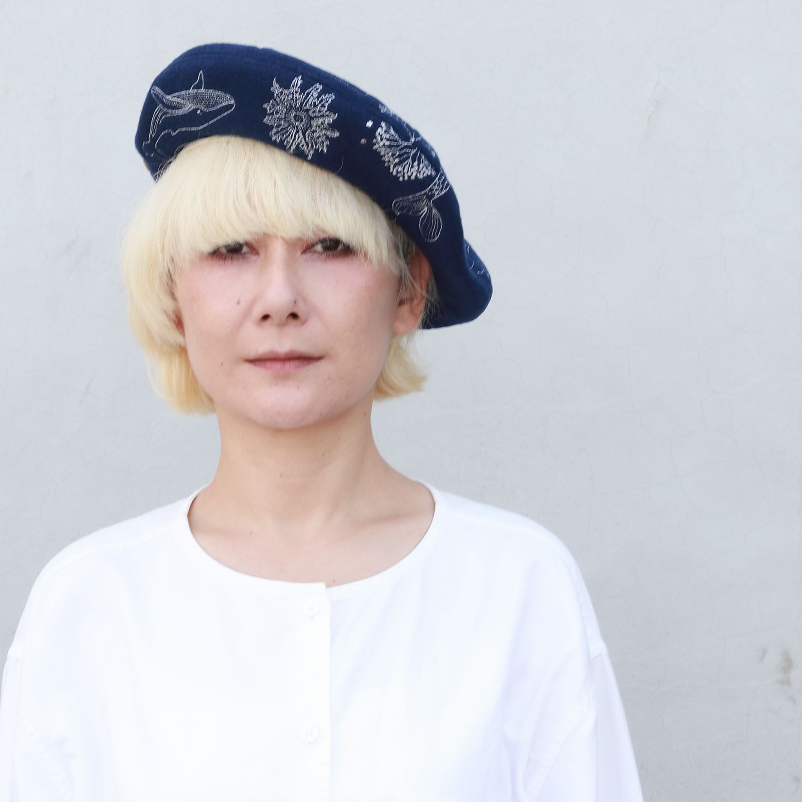 「EGUSKILORE Blue LH」ウールバスクベレー