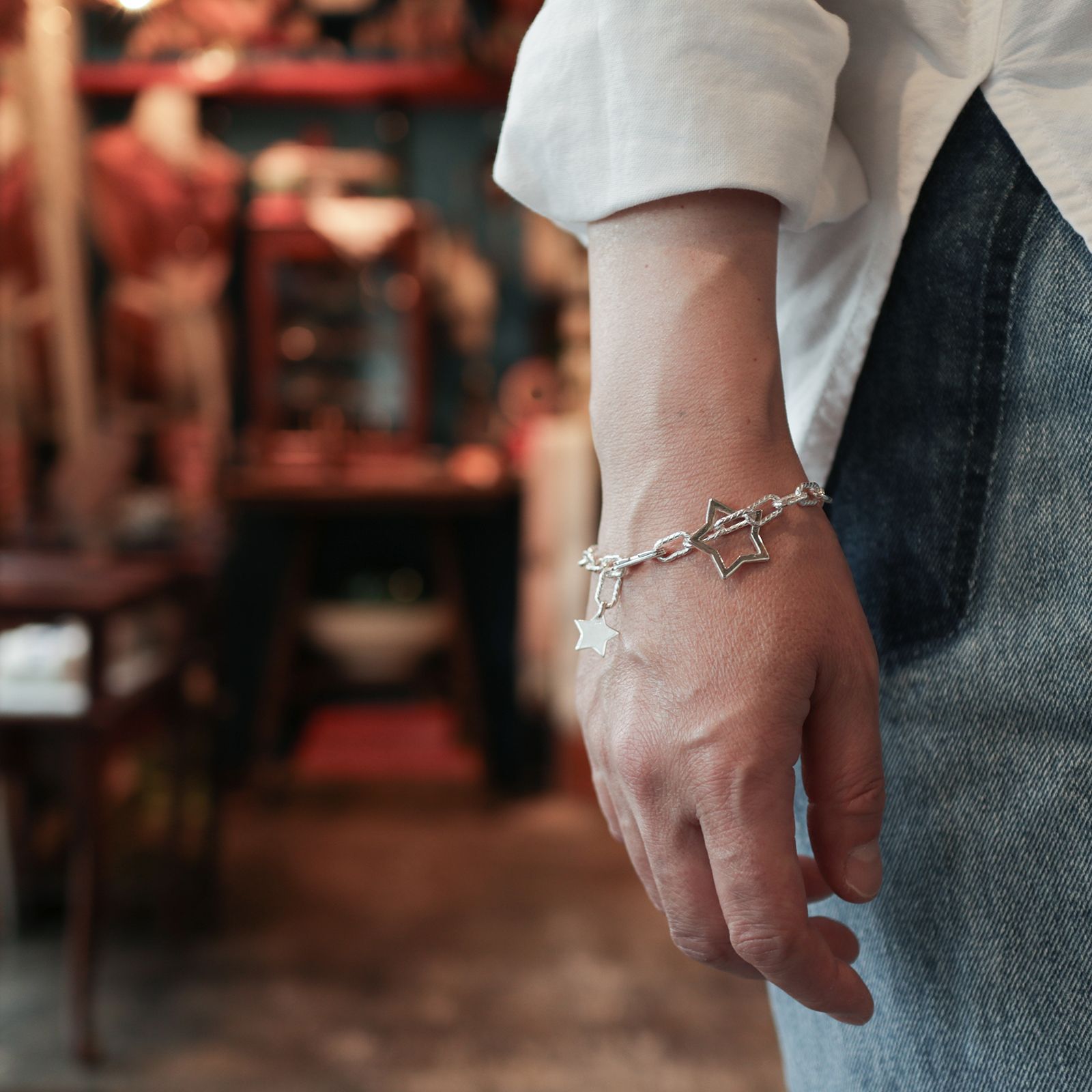 FAIS DESIGNS JEWELRY - 「TWIN STAR BRACELET」ブレスレット