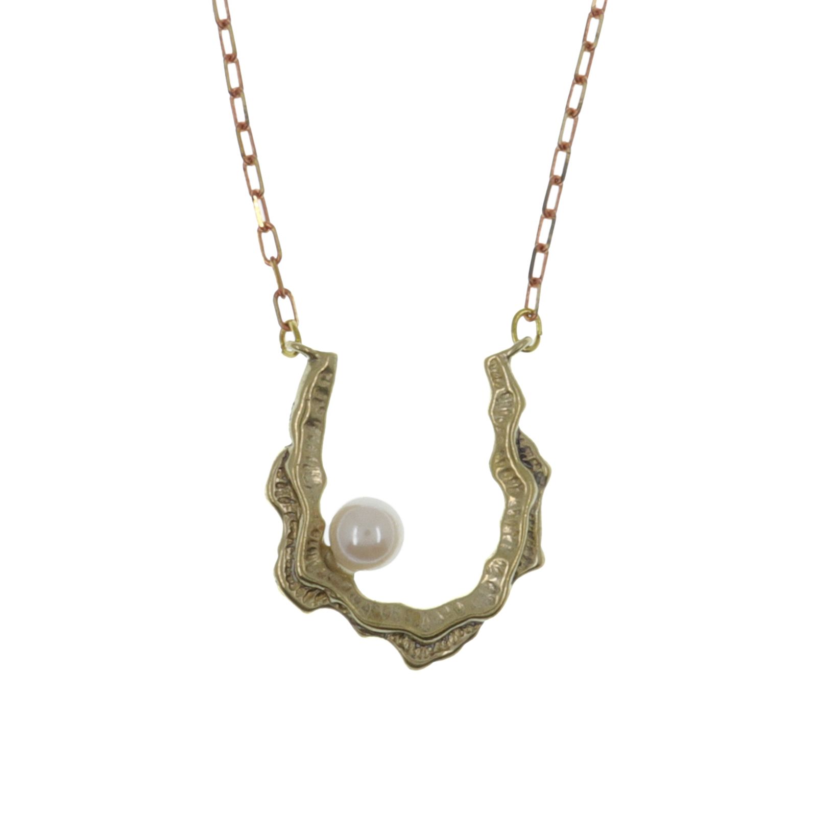「oyster necklace」ネックレス