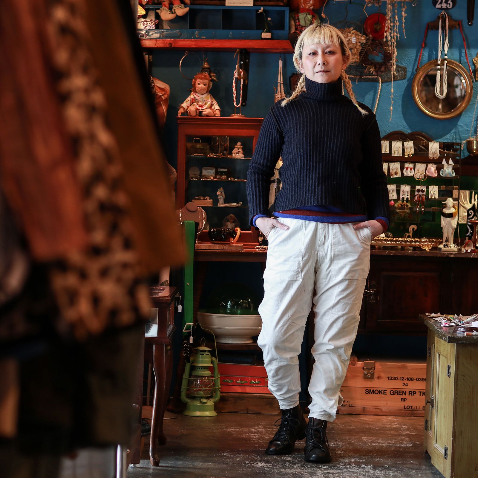 「ロシア軍 リメイクベイカーポケットスリーピングパンツ」デッドストックリメイク ロシア 1980s