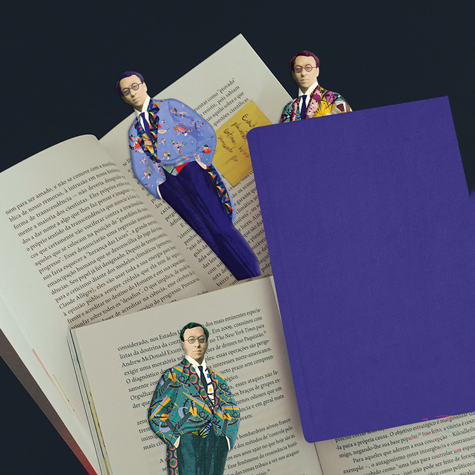 「5 BOOKMARKS "Kandinsky"」ブックマーク MON PETIT ART フランス