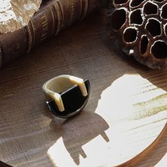 「ブロンドホーンヒル」リング