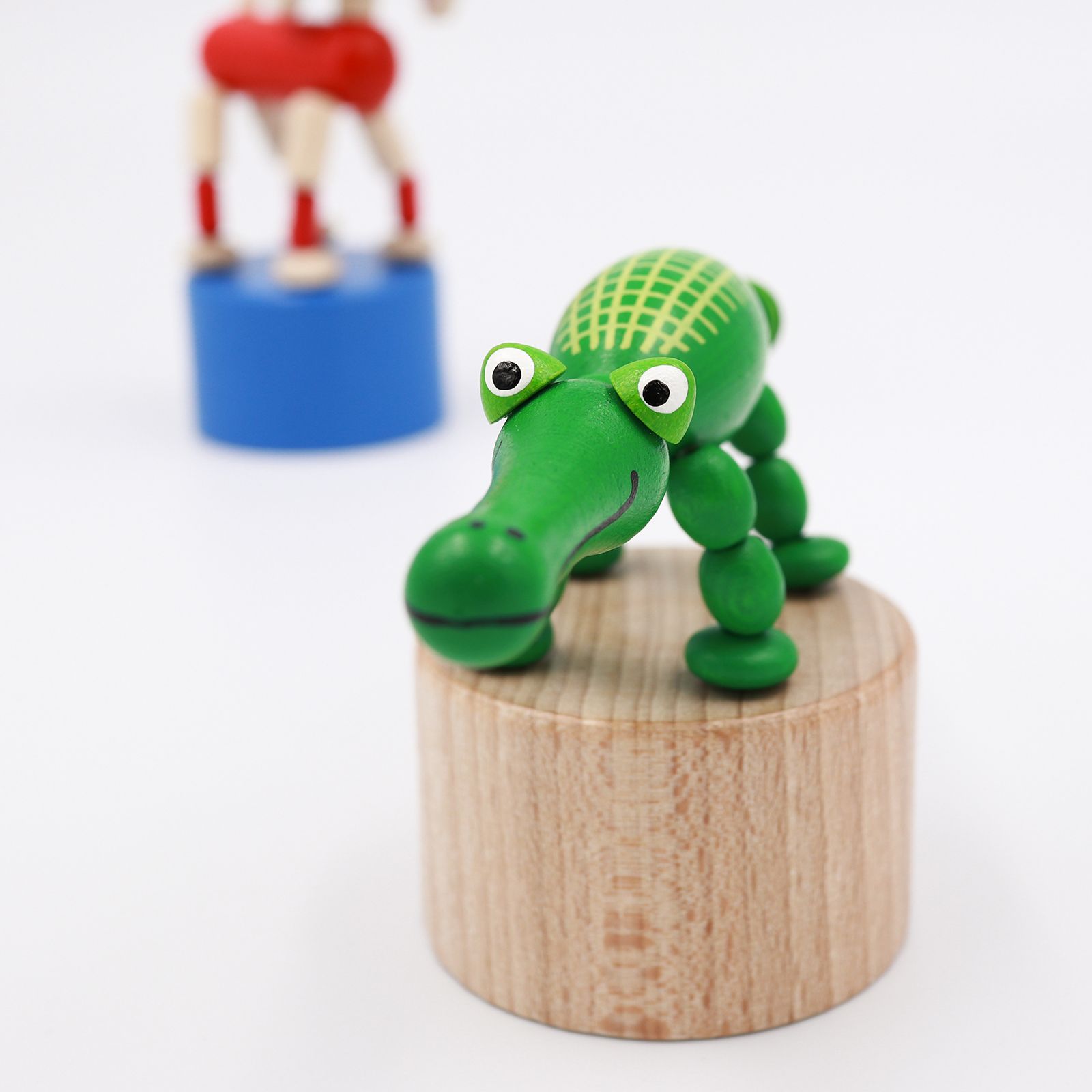 「Aligator」DETOA Wooden Push Toy