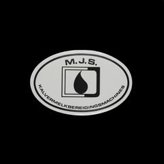 「M.J.S.」ヴィンテージステッカー ヨーロッパ