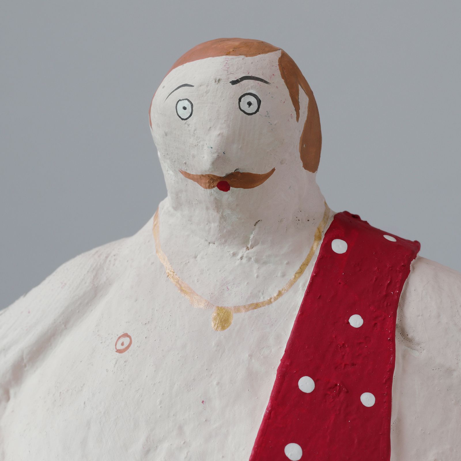 PAPIER MACHE MOUSIEUR MOUSTACHE 【BATELA】