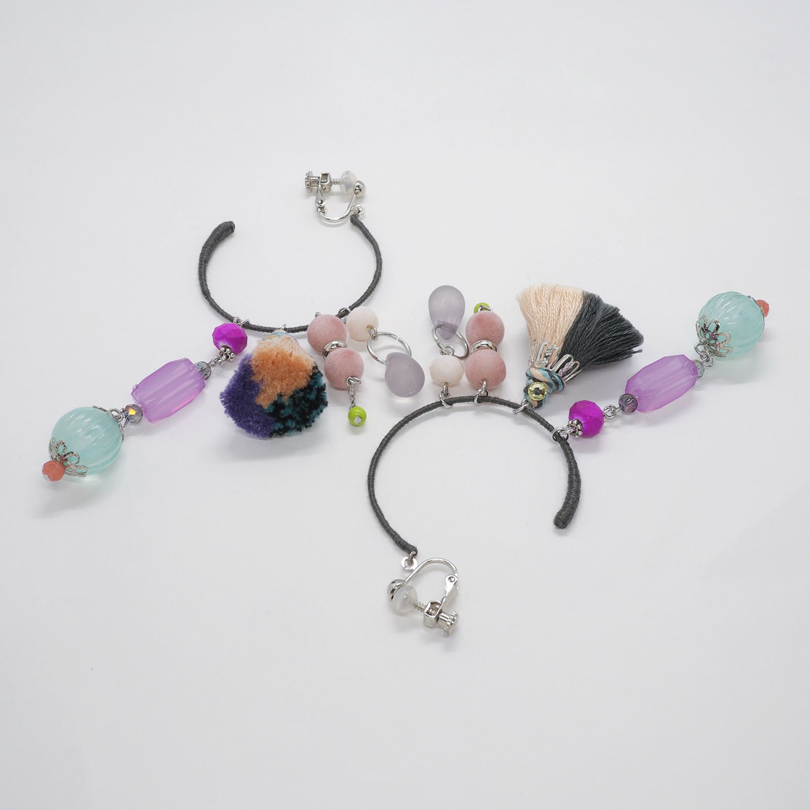 「Le conte de Pamellah フープL」イヤリング